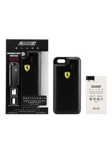 Ferrari Black Scuderia 2 X 25Ml +  Carcasa Iphone 6