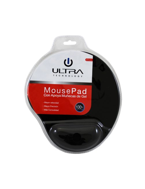 Mouse Pad Ultra Technology con apoya muñeca de gel 6924494000121
