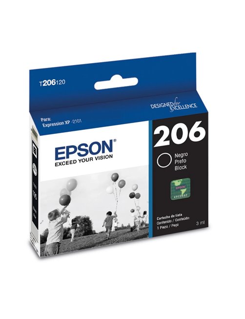 Cartucho de tinta Epson T206 XP-2101 Negro T206120-AL