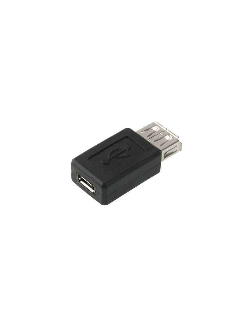 Adaptador USB Hembra a Micro USB Hembra