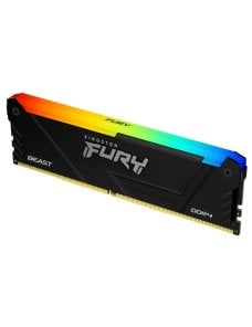 Memoria RAM, Kingston Fury Beast RGB, 8GB, DDR4, 3733Mhz, DIMM, KF437C19BB2A/8