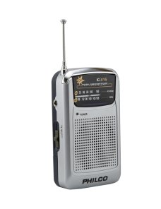 Radio portátil philco icx-15 con audífono