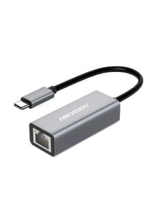 Cable Adaptador Hikvision USB C a RJ45 GIGALAN 15cm HS-HUB-C2R