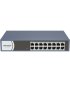 Switch conmutador Hikvision Fast Ethernet de 16 puertos DS-3E0116R-O