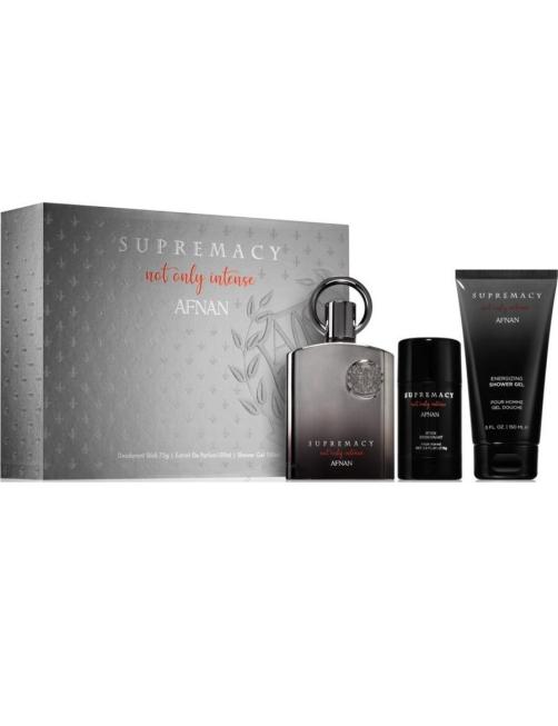 Perfume Original Afnan Supremacy Not Only Intense Ext Parfum 100Ml+Deo+Sg