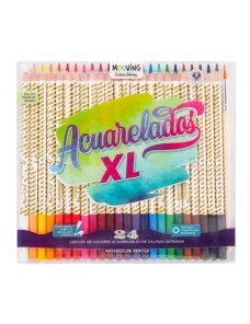 Set de 24 Lápices de Colores Acuarelables Premium, 3011824