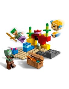 Figura Lego Minecraft El Arrecife de Coral, 21164