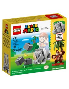 Figura Lego Super Mario Set de Expansión: Rambi, El Rinoceronte, 71420