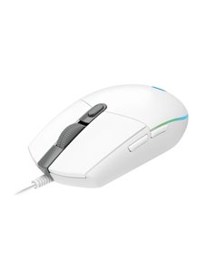 Mouse gaming Logitech G203 RGB LIGHTSYNC 6 botones, blanco 910-005794
