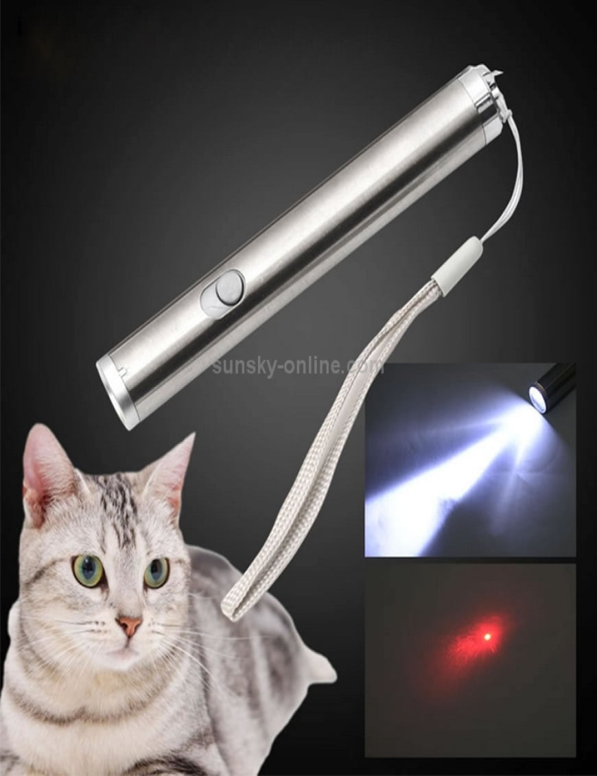 Láser tease varillas de gato LED láser divertidos juguetes de lápiz de gato  interactivo