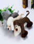 3 piezas BU812 juguetes para masticar perros resistentes a las mordeduras suministros interactivos para mascotas (elefante)