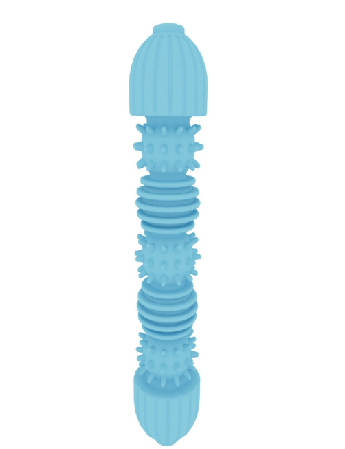 2-PCS-PET-CATERPILLAR-Forma-Toy-Dog-Interactive-Chewing-dientes-de-desgaste-azul-claro-TBD0602326201A
