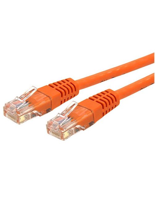 Cable de Red 10 6m Cat6 RJ45 ETL Naranja C6PATCH35OR - Imagen 1