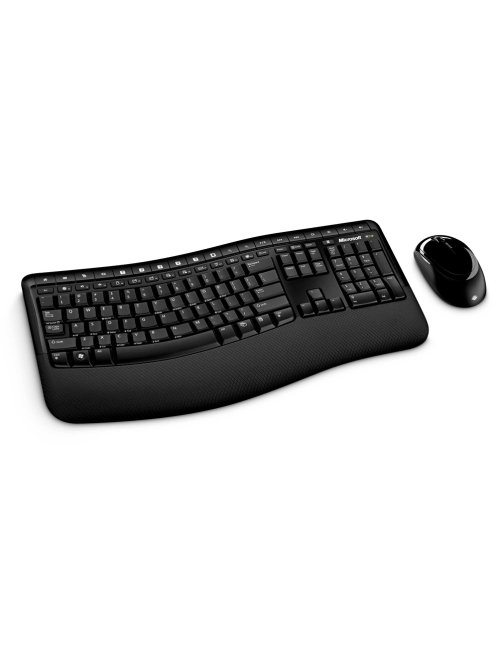 Microsoft Wireless Comfort Desktop 5050 - Juego de teclado y ratón - inalámbrico - 2.4 GHz - Espa? PP4-00004