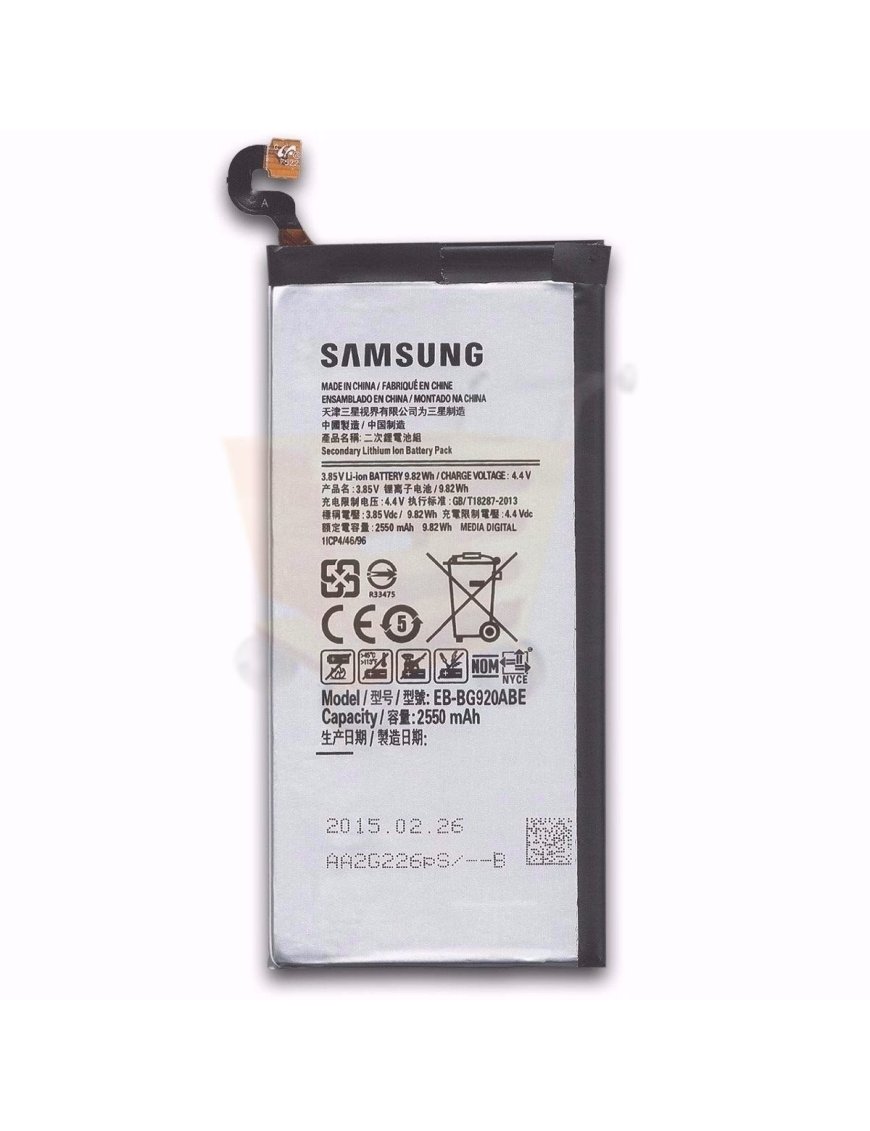 Batería Original Samsung Galaxy S6 G920 G920F G920A  EB-BG920ABE