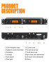 XTUGA-RW2080-UHF-Wireless-Stage-Singer-Sistema-de-monitor-en-la-oreja-10-BodyPacks-enchufe-del-Reino-Unido-EDA005143706D