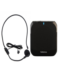 Rolton-K400-Mini-altavoz-de-audio-Megafono-Amplificador-de-voz-Soporte-FM-Radio-TF-MP3-Negro-TBD0603290201C