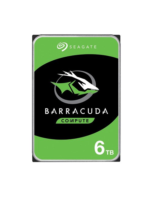 Seagate Barracuda ST6000DM003 - Disco duro - 6 TB - interno - 3.5" - SATA 6Gb/s - búfer: 256 MB - Imagen 1
