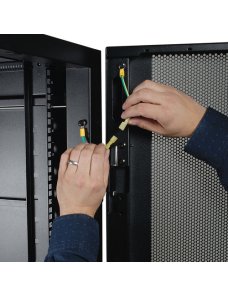 Tripp Lite 42U Rack Enclosure Server Cabinet Doors & Sides Extra-Deep 48in - Rack - armario - negro - 42U - Imagen 9