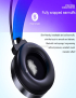 YINDIAO Q3 Auriculares para juegos deportivos electrónicos con cable USB con micrófono y luz RGB, Longitud del cable: 1,67 m 