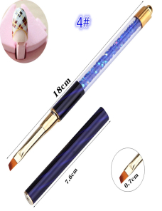 Bolígrafo de ojo de gato de 3 piezas, bolígrafo pintado con barril con terapia de luz de diamante, herramienta para uñas, bo