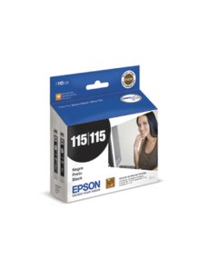 Epson T115 - Negro - original - cartucho de tinta - para Stylus Office T33 - Imagen 1