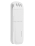 WR-16 Mini Grabadora de voz digital profesional de 8 GB con clip para cinturón, compatible con formato de grabación WAV (blan
