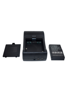 POS-5807 Impresora de tickets térmica Bluetooth portátil con puerto USB de 58 mm, tamaño máximo de papel térmico admitido: