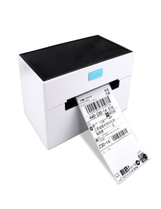 POS-9220 100x150mm Impresora de etiquetas autoadhesivas de factura térmica, USB con la versión del titular, enchufe del Reino