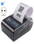 58HB6 Impresora térmica portátil Bluetooth Máquina de recibos para llevar con etiquetas, admite impresión en varios idiomas
