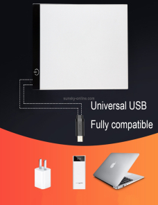 Ultrafino tamaño A4 portátil USB LED Artcraft Tracing Light Box Tablero de copia Control de brillo para artistas Dibujar Boce