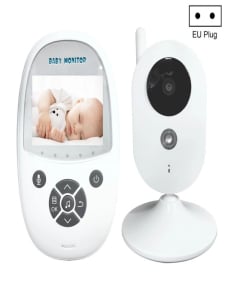 ZR302 2.4GHz Video digital Smart Baby Monitor Cámara de visión nocturna, reproductor de música, función de intercomunicador