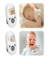 ZR302 2.4GHz Video digital Smart Baby Monitor Cámara de visión nocturna, reproductor de música, función de intercomunicador