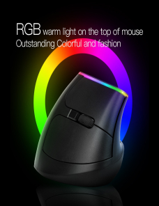 Delux-M618C-6-Teclas-1600-DPI-RGB-Vertical-Inalambrico-Bluetooth-Dual-Mode-Mouse-Negro-TBD0594938001B