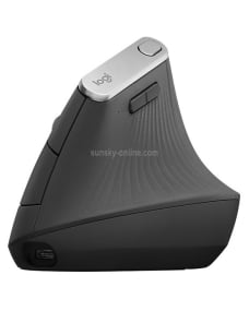 Logitech MX Vertical 4000DPI USB-C / Type-C + Unifying + Bluetooth Ratón óptico vertical inalámbrico ergonómico de tres mod