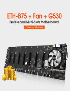 SZMZ-ETH-B75-Placa-madre-multiple-profesional-con-ventilador-PC6989