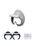 Para gafas PICO 4 Hibloks VR, almohadilla protectora para cojín facial con ventilador, especificaciones: 2 piezas de seda de h