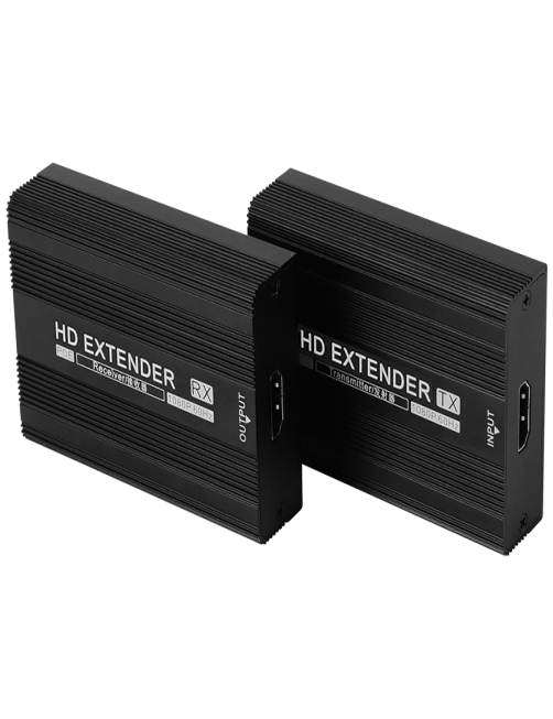 Convertidor de transmisor y receptor extensor HDMI ET1820 Measy, fuente de alimentación única POE, distancia de transmisión: