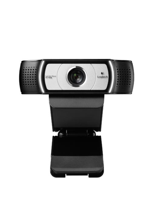 Logitech Webcam C930e - Webcam - color - 1920 x 1080 - audio - con cable - USB 2.0 - H.264