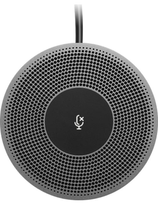 Logitech EXPANSION MIC FOR MEETUP - Micrófono - para Small Room Solution for Google Meet, for Microsoft Teams Rooms, for Zoom Ro