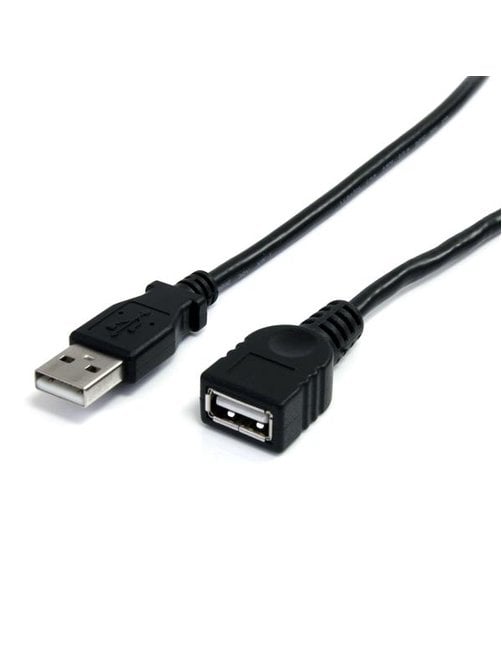 Lingüística Antídoto marrón Cable 3m Extensor USB 2.0 USBEXTAA10BK