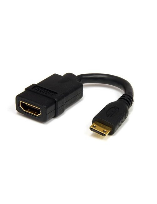 Cable Adaptador Mini HDMI alta velocidad - Imagen 1
