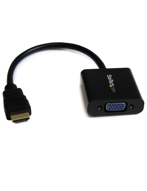 Cable Adaptador de Video HDMI a VGA HD15 - Imagen 1
