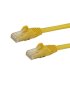 Cable Red 5m Amarillo Cat6 sin Enganche - Imagen 2