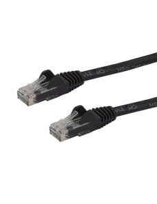 Cable 1m Cat6 Snagless Negro - Imagen 1
