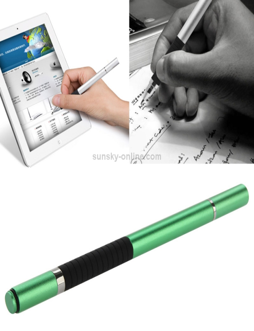 2 en 1 lápiz de lápiz táctil + bolígrafo para iPhone 6 y 6 Plus / 5 & 5S & 5C, iPad Air 2 / iPad Mini 1/2/3 / New iPad (iPa
