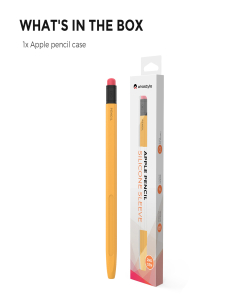 Para Apple Pencil 2 AhaStyle PT180-2 Estuche protector de silicona Estuche para bolígrafo capacitivo antideslizante y anticaí