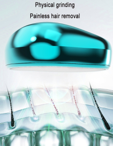 Afeitadora-manual-Nano-Gentle-Epilator-Foot-Peeler-Color-Rosa-Bolsa-de-burbujas-TBD0602645204A