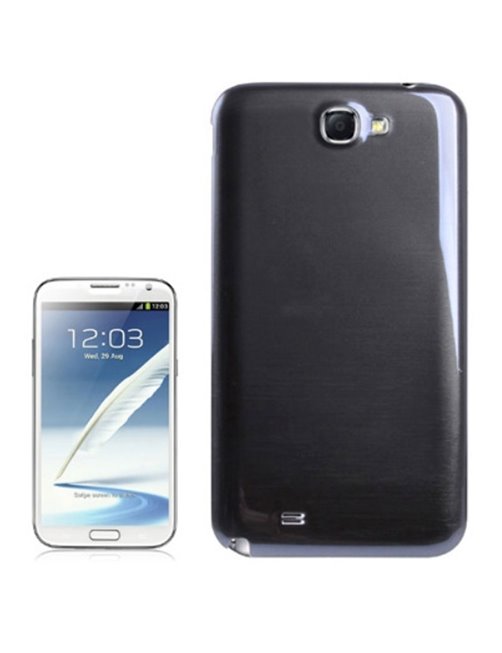 Para-Galaxy-Note-II-N7100-Tapa-trasera-de-plastico-original-con-NFC-gris-oscuro-S-SPA-0614DGL
