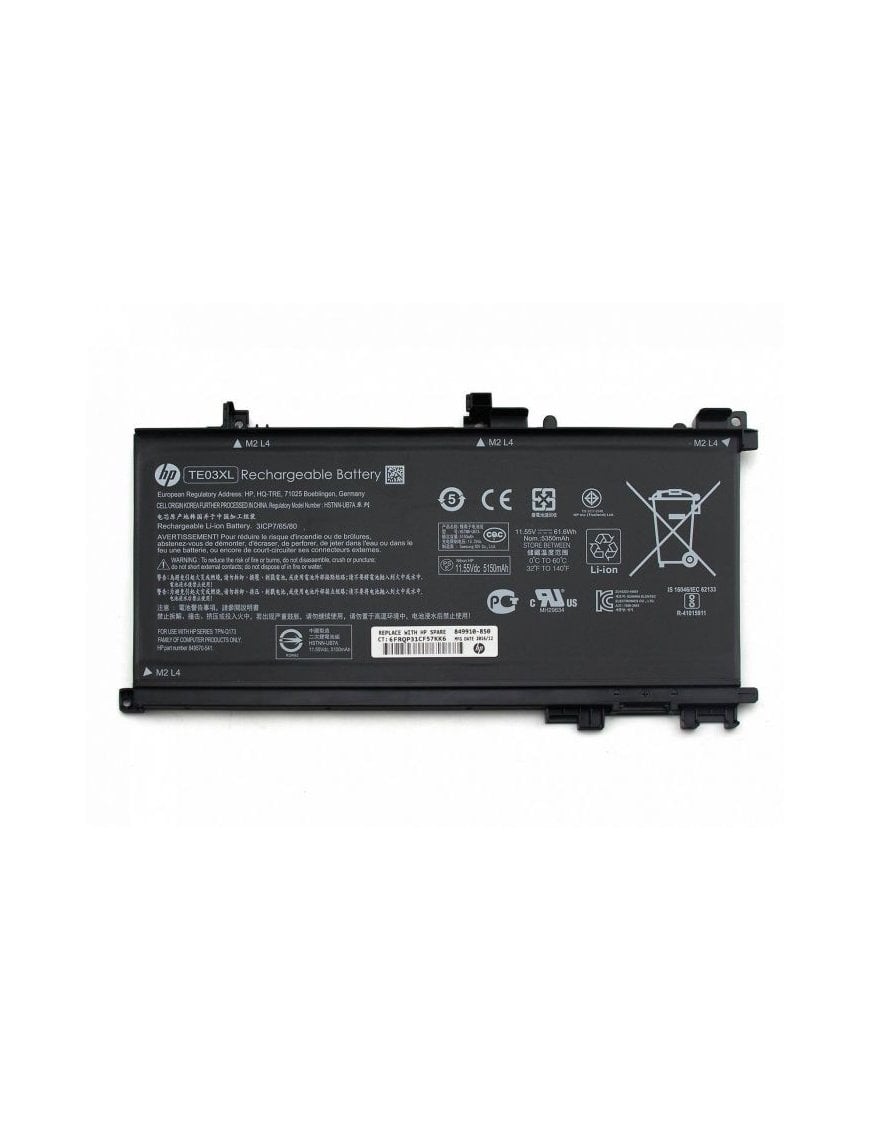Bateria Original HP 63.3Wh TE03XL HP BC219TX 905277-555 TE04XL Series Laptop
